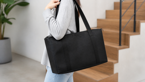 Handle Zipper Totes