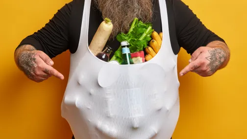 Heavy-Duty Grocery Vest Bags