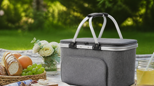 Insulated Picnic Basket Bag