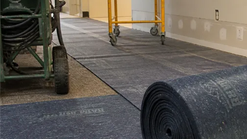 Heavy Duty Padded Carpet Shield